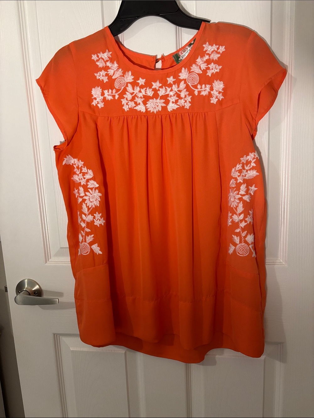 pants store orange blouse size medium good used condition